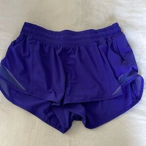 Lulu Blue running shorts